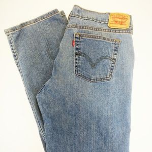 Levi's 505 Straight Leg Jeans Size 14 Long